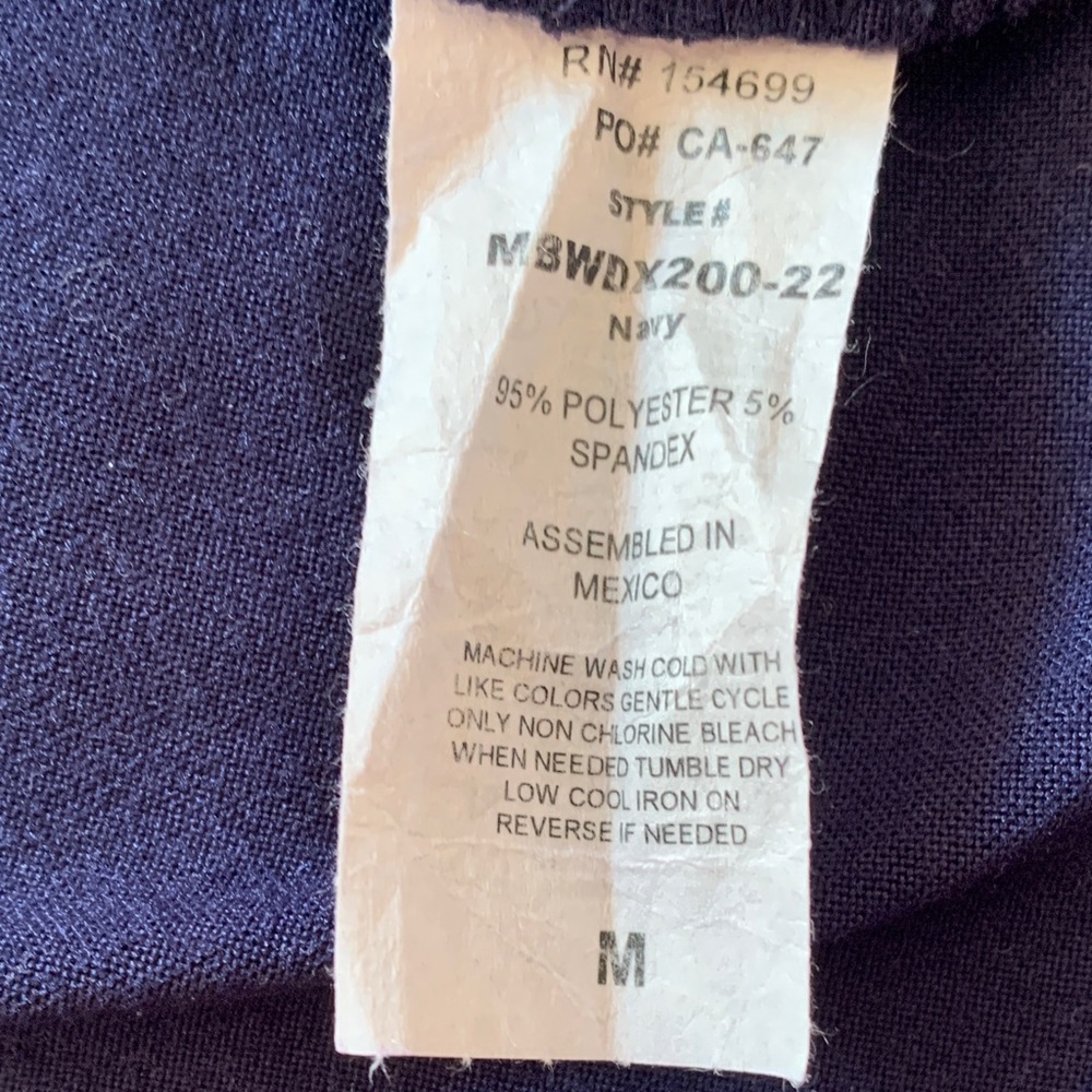 Mother Bee Maternity Navy Blue Midi Dress EUC - Picture 6 of 7
